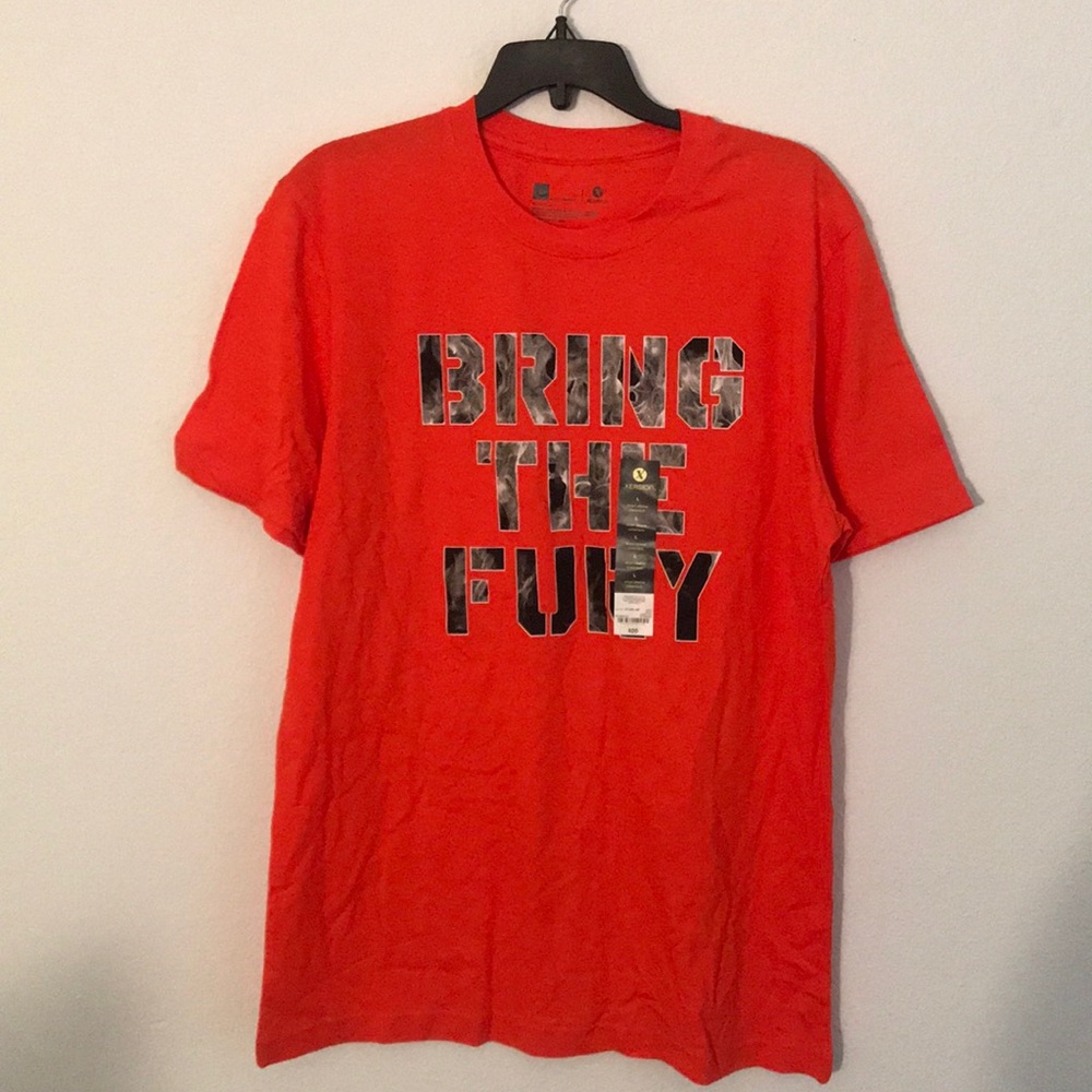Men’s ‘bring the fury’ size large tee shirt NWT